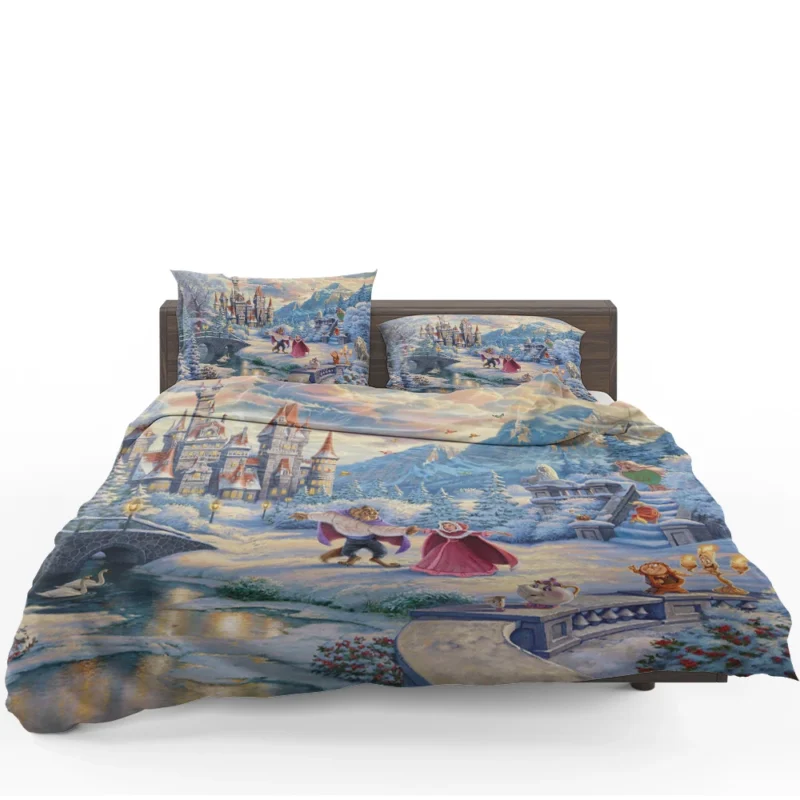 Beauty And The Beast: Winter Beauty Bedding Set