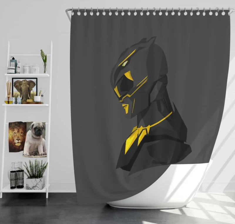 Black Panther: A Marvel Comics Icon Shower Curtain