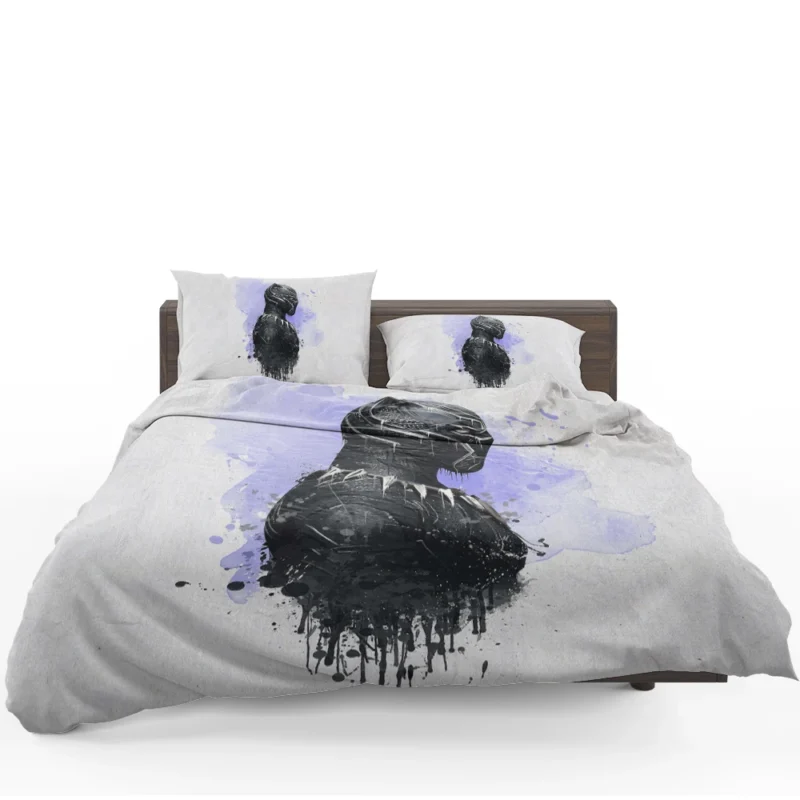 Black Panther Role in Infinity War Bedding Set