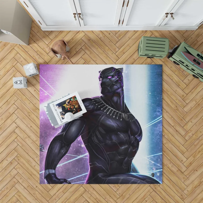 Black Panther: TChalla Marvel Legacy Floor Rug
