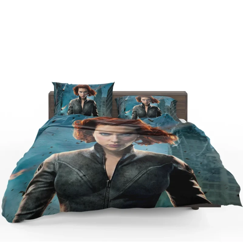 Black Widow Heroic Role in The Avengers Bedding Set