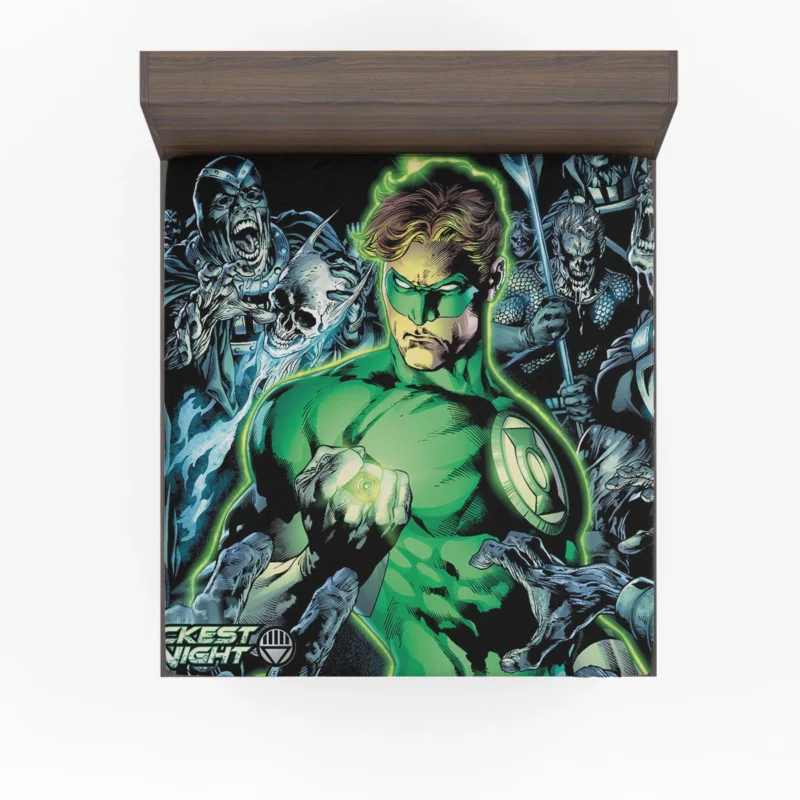 Blackest Night Wallpaper: Green Lantern Saga Fitted Sheet