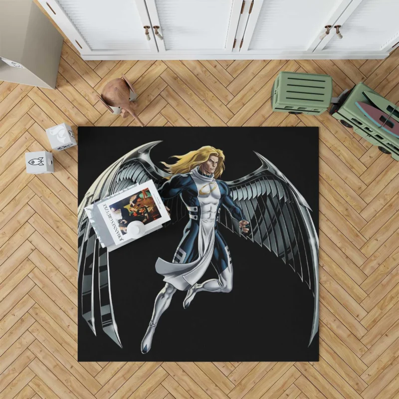 Blonde Ambition: Angel in Marvel Comics Floor Rug