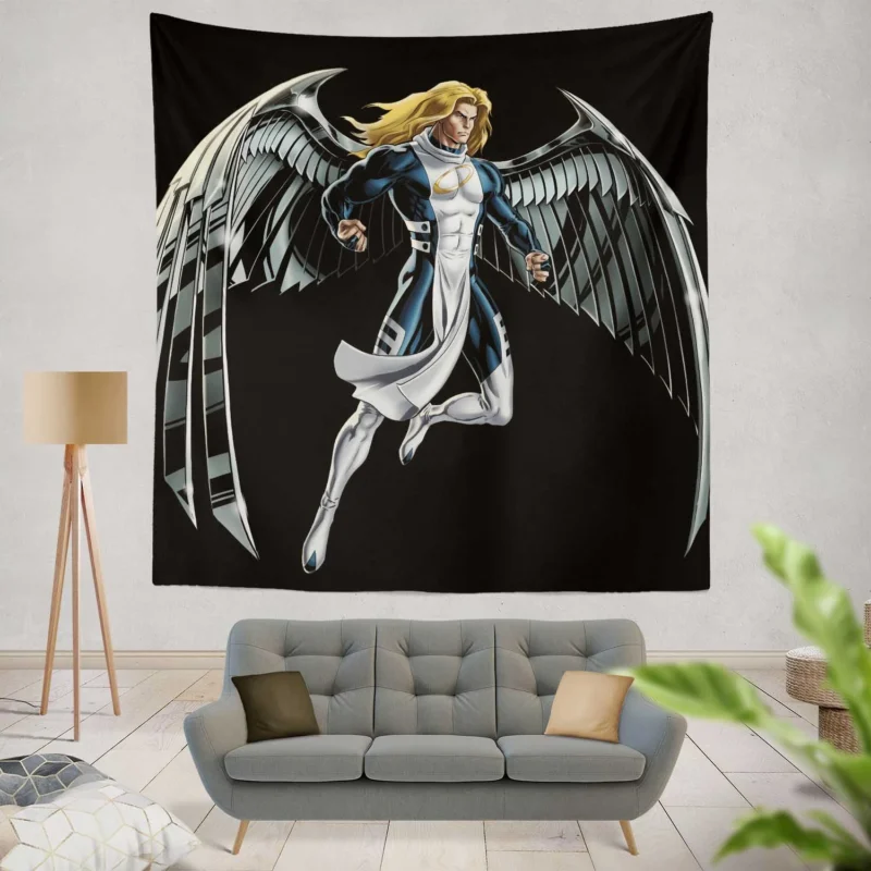 Blonde Ambition: Angel in Marvel Comics  Wall Tapestry