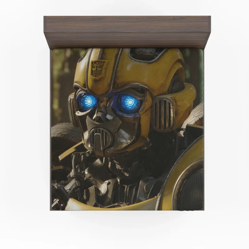Bumblebee (Movie): A Journey with Hailee Steinfeld Fitted Sheet