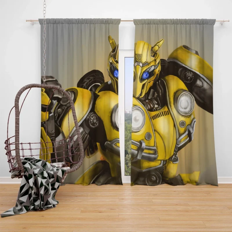 Bumblebee Movie: A Transformers Adventure Window Curtain