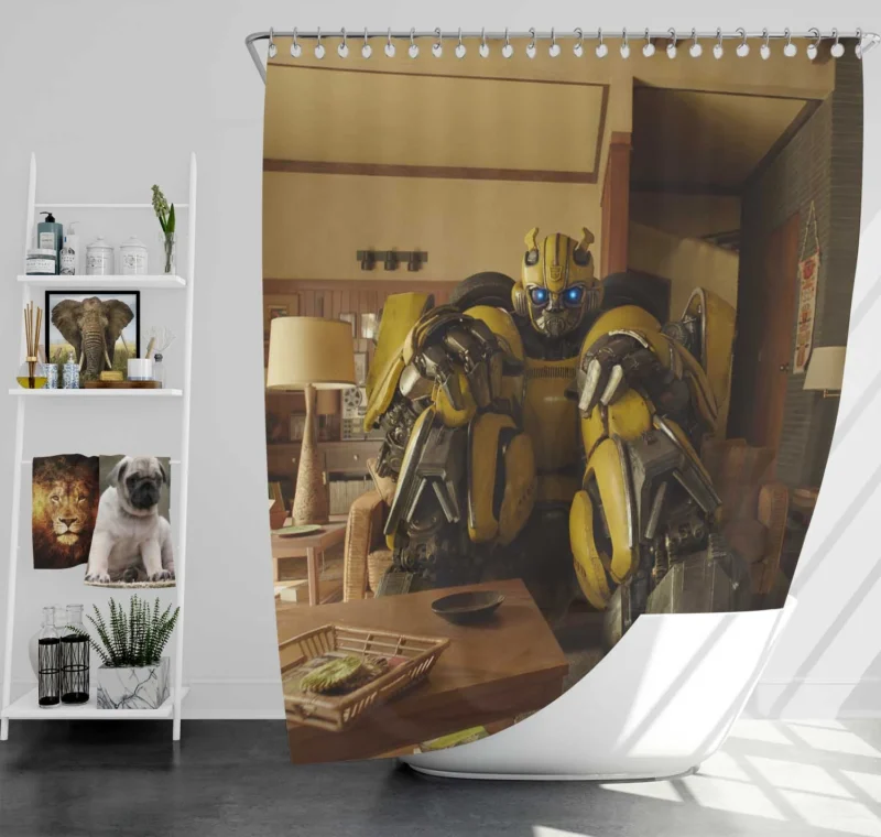 Bumblebee (Movie): Transformers Hero Shower Curtain