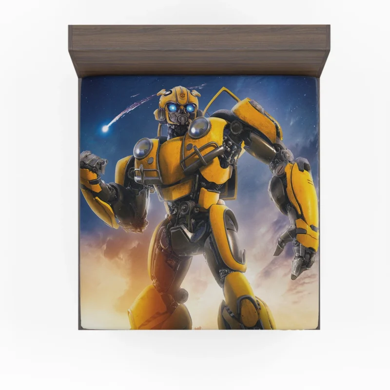 Bumblebee (Transformers) - A Cinematic Journey Fitted Sheet