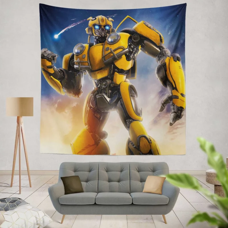 Bumblebee (Transformers) - A Cinematic Journey  Wall Tapestry