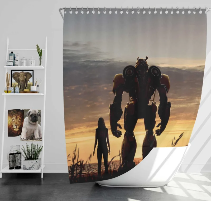 Bumblebee: Transformers Iconic Character Shower Curtain