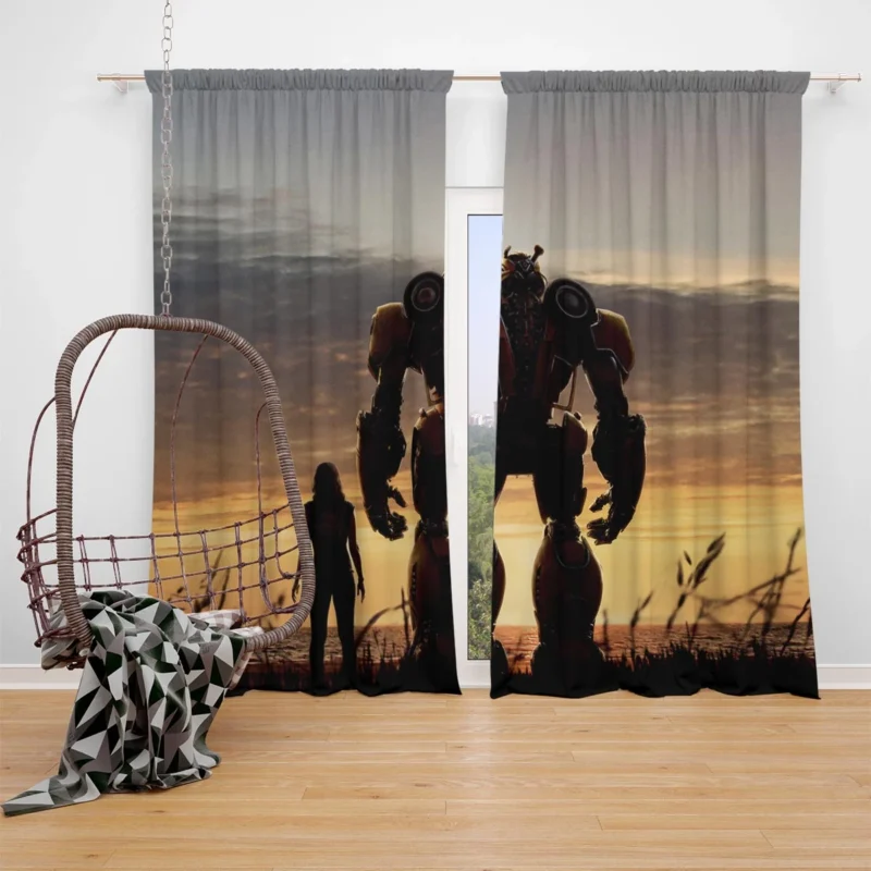 Bumblebee: Transformers Iconic Character Window Curtain