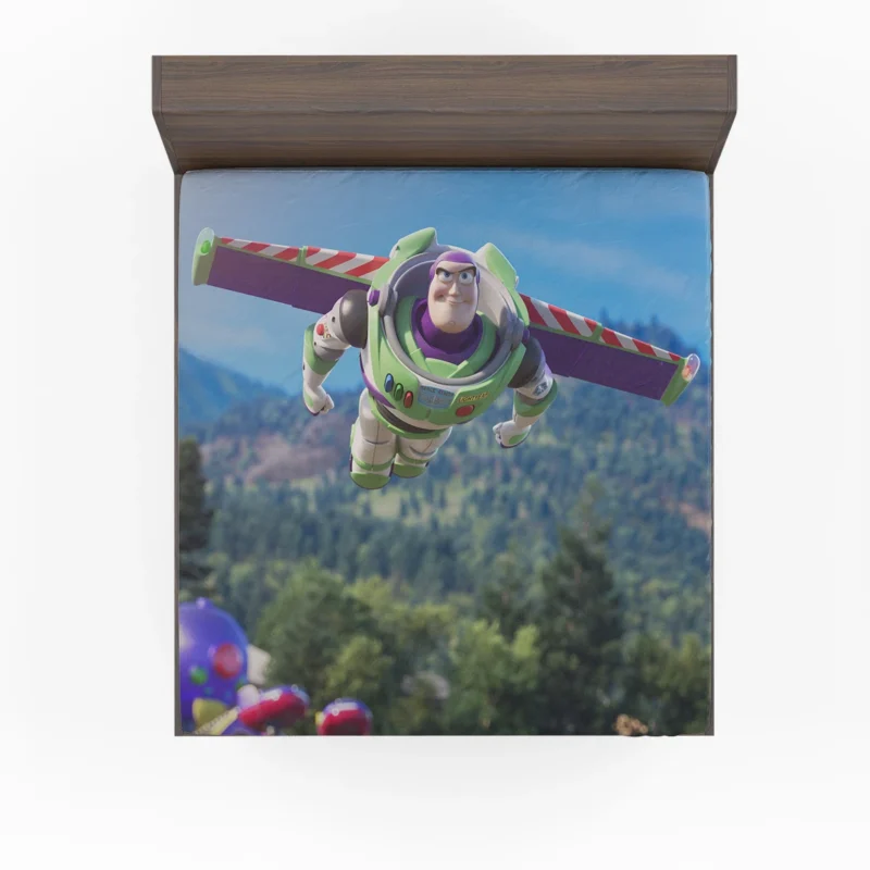 Buzz Lightyear in Toy Story 4: Cosmic Adventure Fitted Sheet