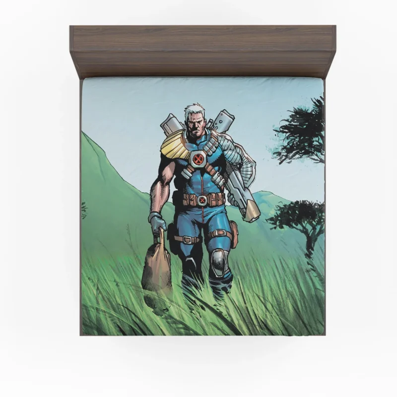Cable (Marvel Comics): Time-Traveling Adventures Fitted Sheet