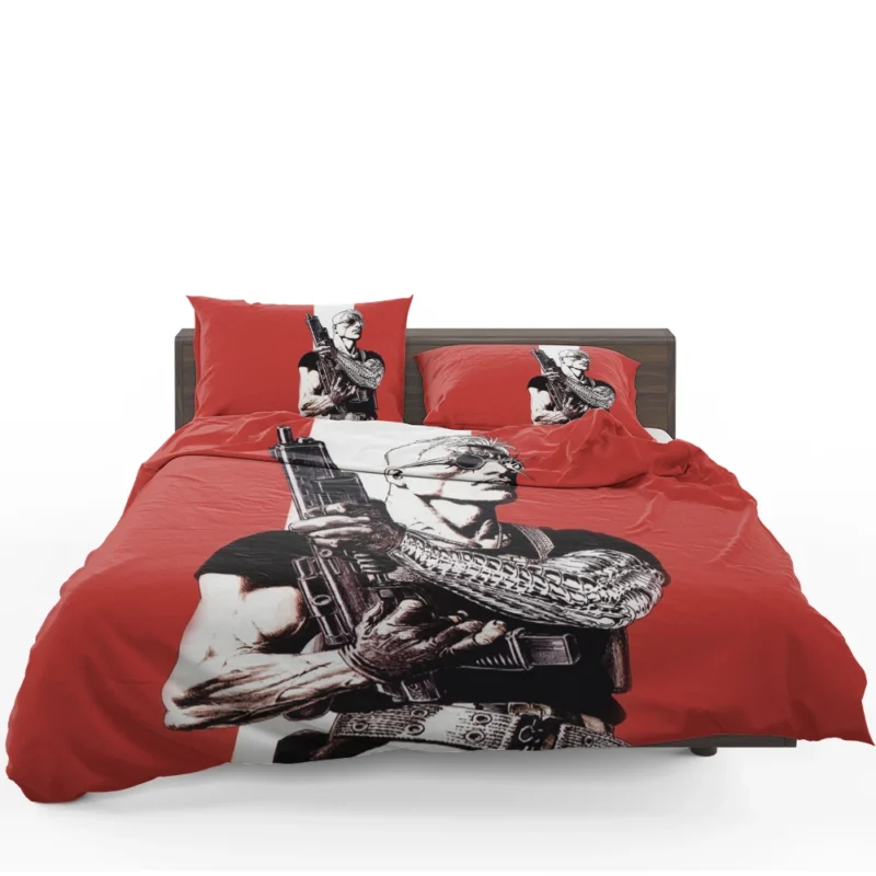 Cable: Marvel Time-Traveling Character Bedding Set