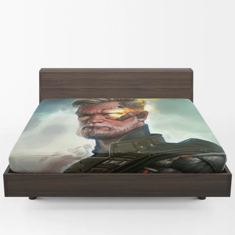 Cable: Marvel Time-Traveling Hero Fitted Sheet