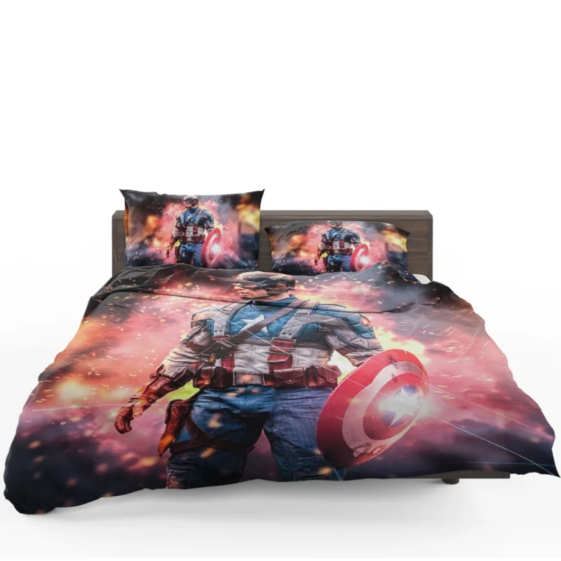 Captain America Comics: Heroic Adventures Bedding Set
