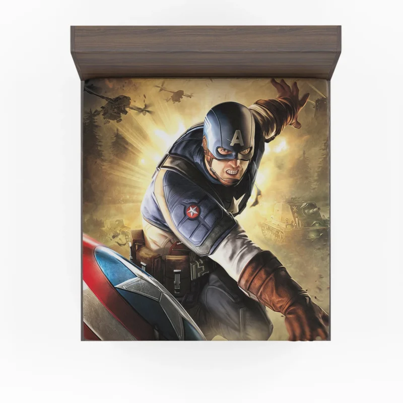 Captain America: Marvel Iconic Hero Fitted Sheet