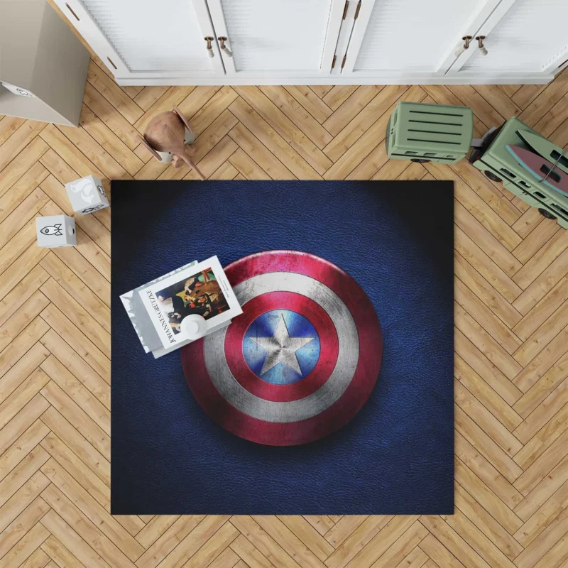 Captain America: The First Avenger Journey Floor Rug