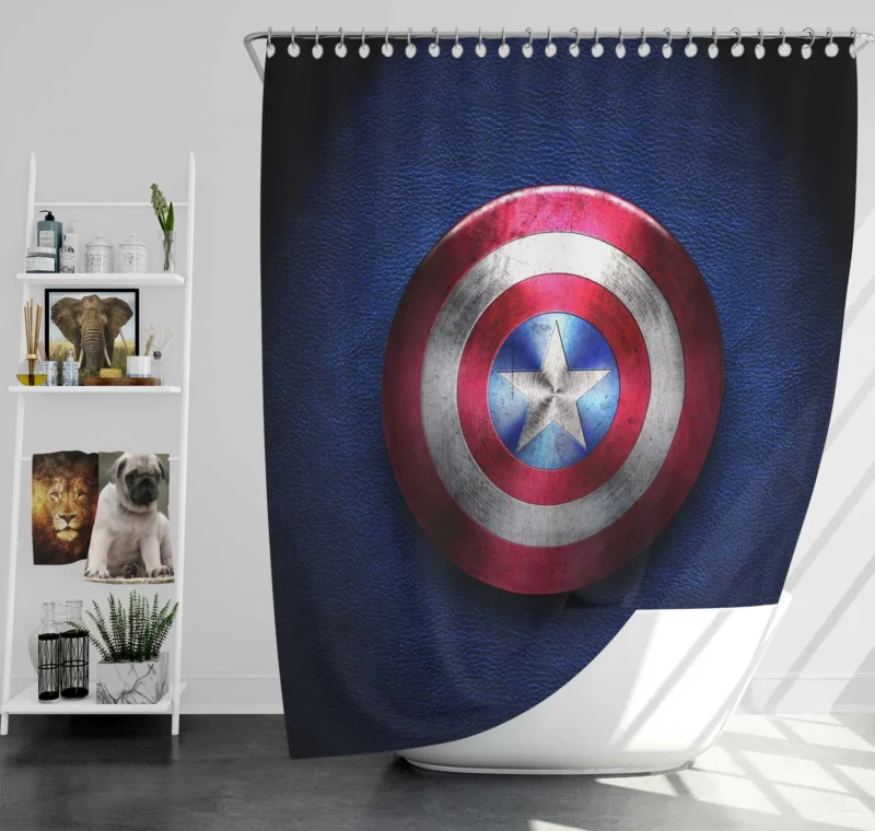 Captain America: The First Avenger Journey Shower Curtain