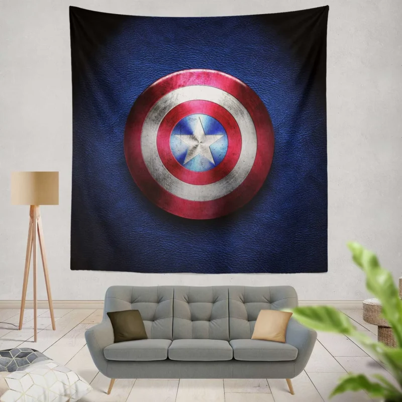 Captain America: The First Avenger Journey  Wall Tapestry