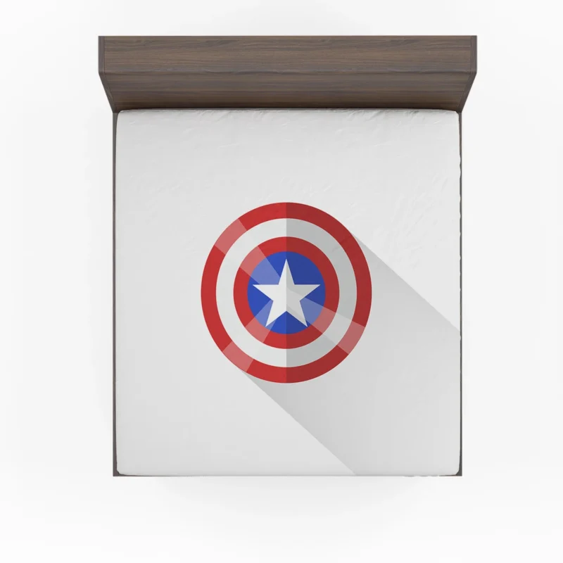 Captain America: The First Avenger Movie Journey Fitted Sheet