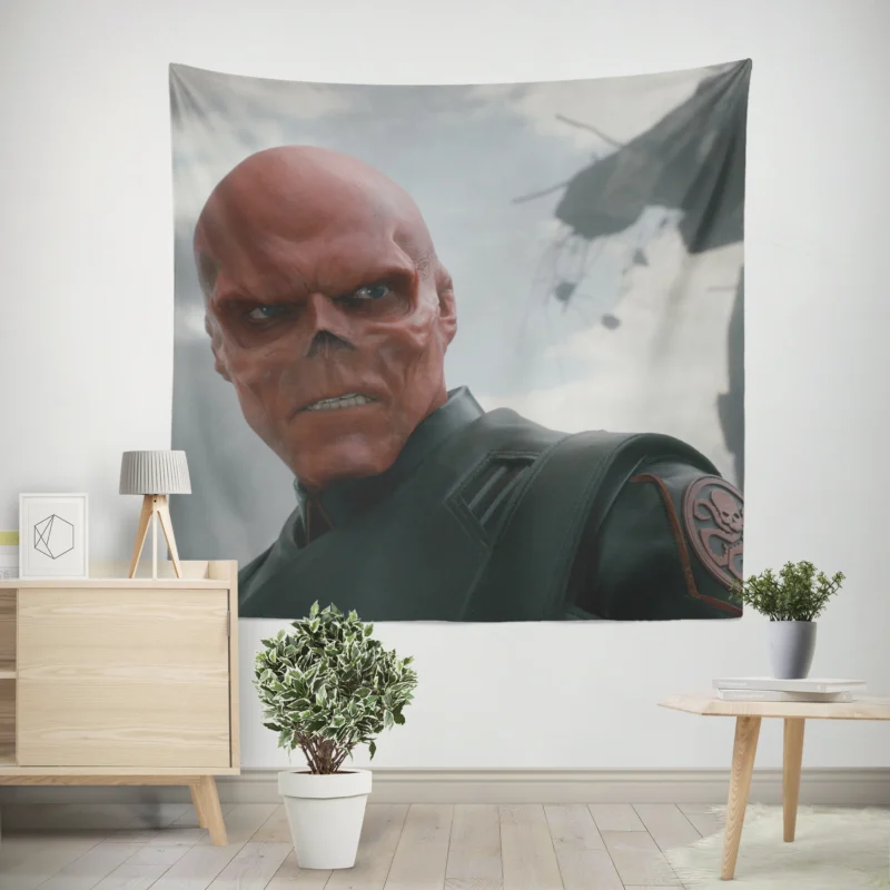 Captain America: The First Avenger - Red Skull Menace  Wall Tapestry