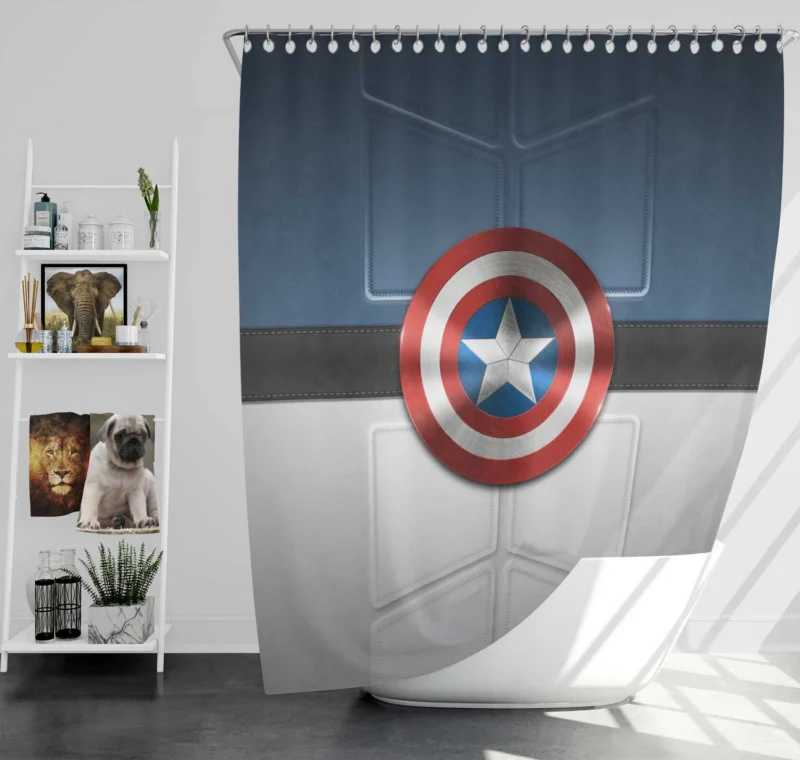 Captain America: The Sentinel of Liberty Shower Curtain