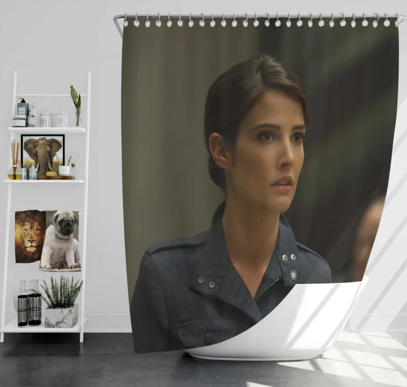 Captain America: The Winter Soldier - Cobie Smulders as Maria Hill Shower Curtain