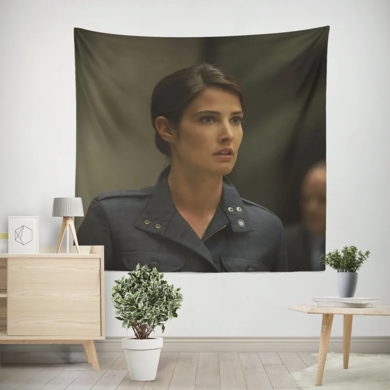 Captain America: The Winter Soldier - Cobie Smulders as Maria Hill  Wall Tapestry