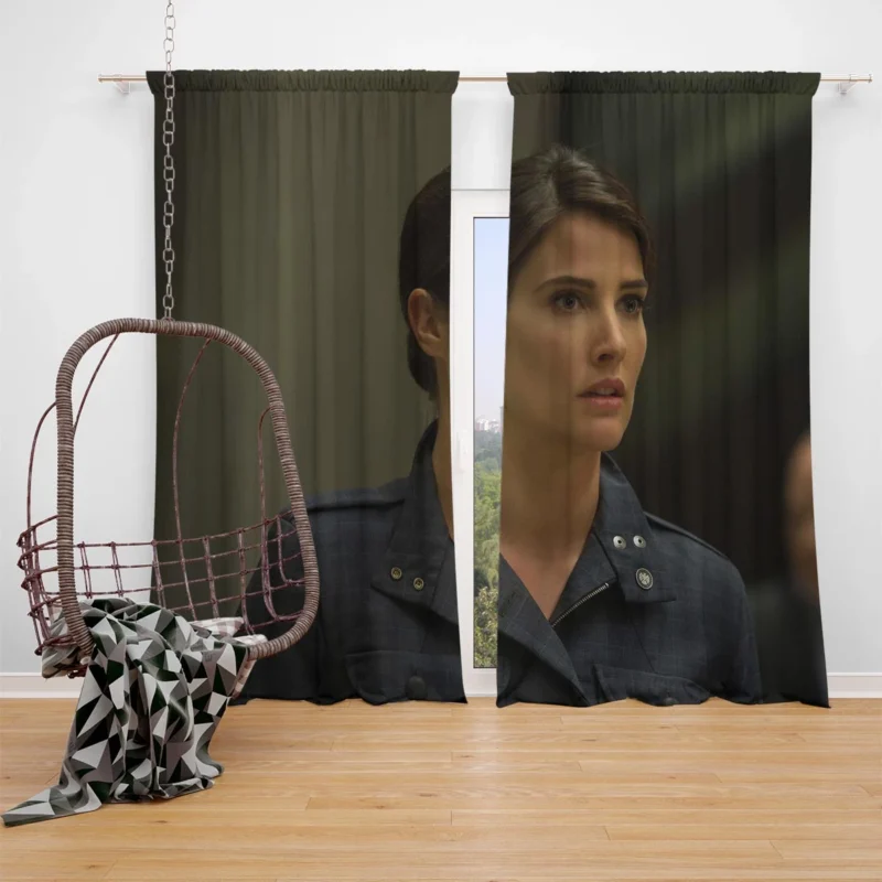 Captain America: The Winter Soldier - Cobie Smulders as Maria Hill Window Curtain