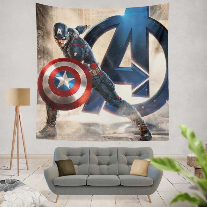 Captain America and the Avengers: Heroes Assemble  Wall Tapestry