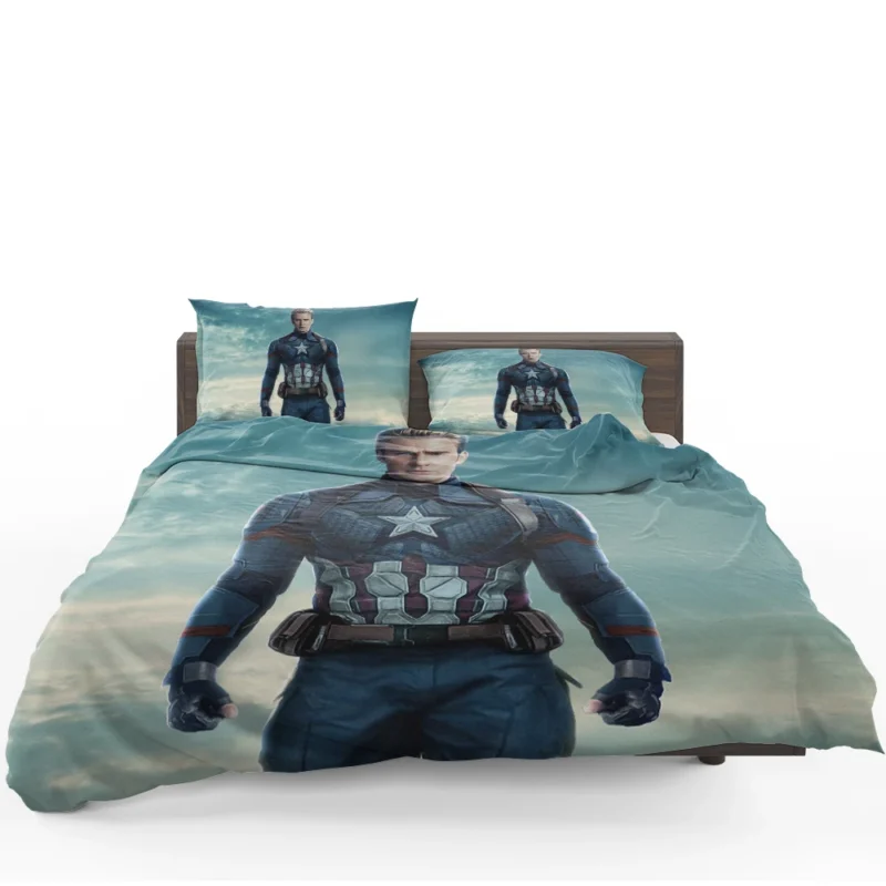 Captain America in Avengers 4: Chris Evans Returns Bedding Set