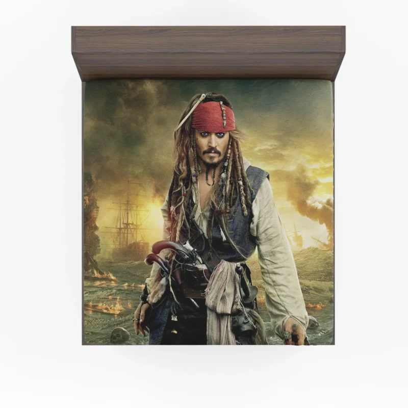 Captain Jack Sparrow: The Pirate Legend Fitted Sheet