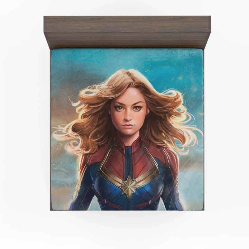 Captain Marvel: Carol Danvers Blonde Avenger Fitted Sheet