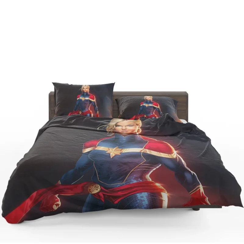 Captain Marvel Comics: Marvel Cosmic Defender Bedding Set