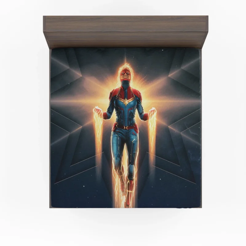 Captain Marvel Comics: Marvel Iconic Character Fitted Sheet