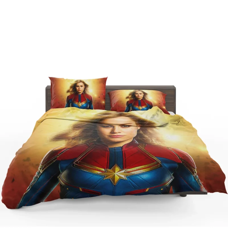 Captain Marvel Movie: Brie Larson Cosmic Adventure Bedding Set