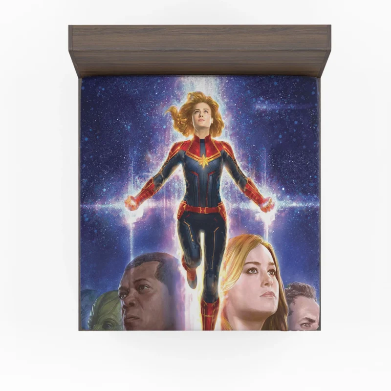 Captain Marvel Movie: Marvel Heroine Fitted Sheet