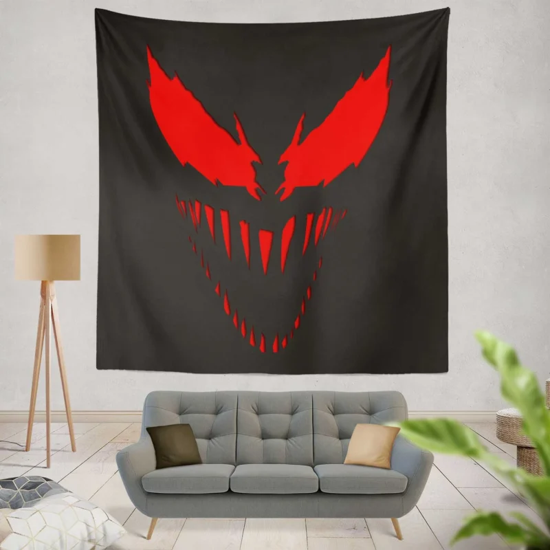 Carnage: The Eye of the Marvel Symbiote  Wall Tapestry