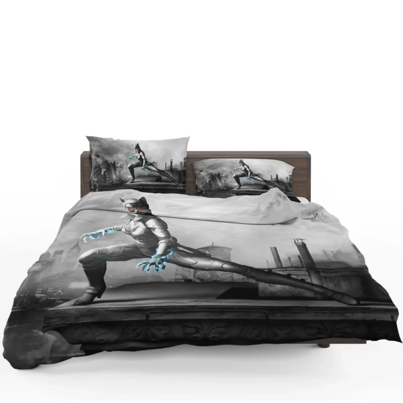 Catwoman Cosplay: Embrace the Feline Persona Bedding Set