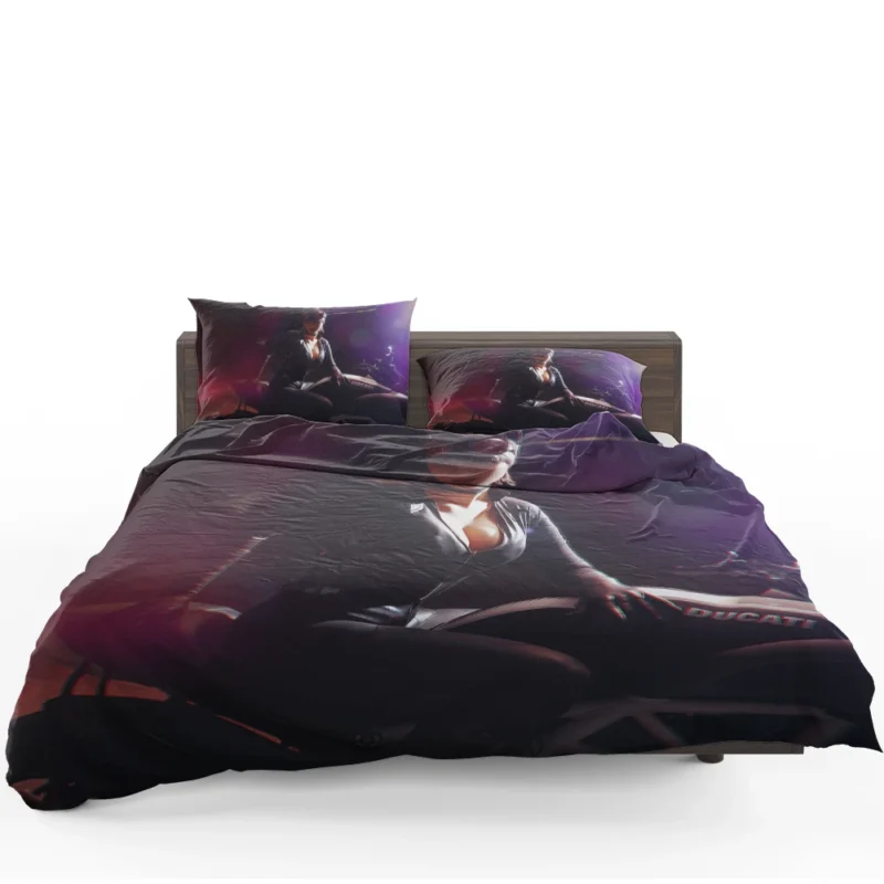 Catwoman Cosplay: Embracing the Feline Aura Bedding Set