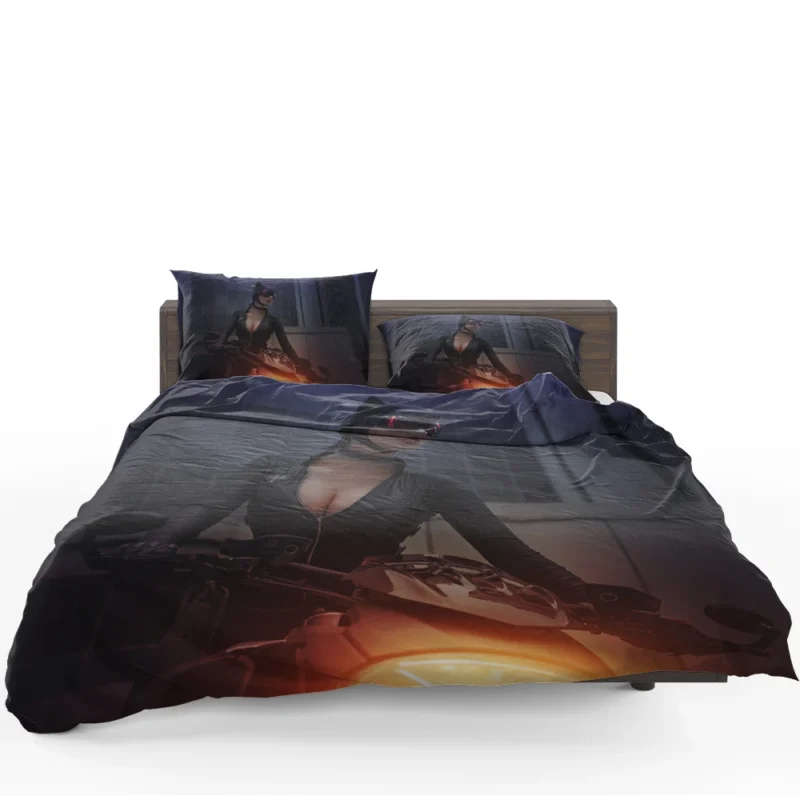 Catwoman Cosplay: The Purr-fect Persona Bedding Set