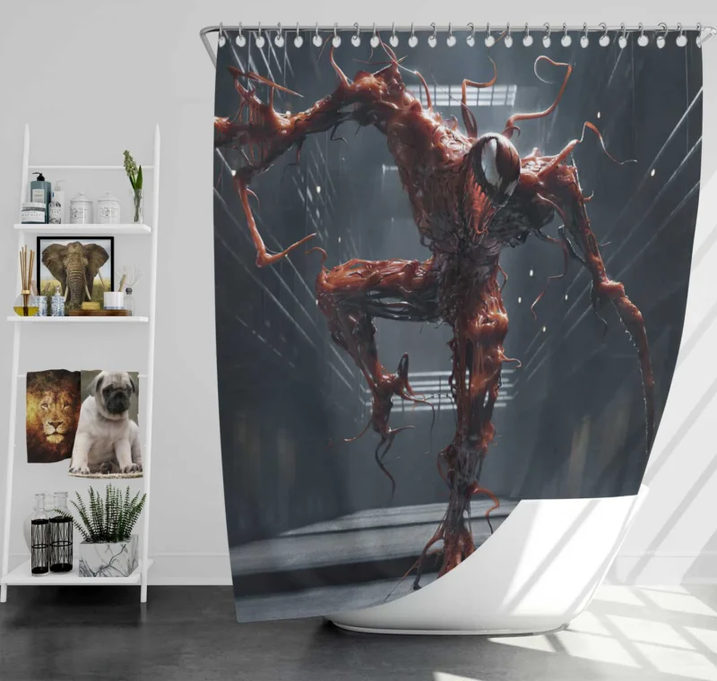 Catwoman in The Dark Knight Rises: Anne Hathaway Shower Curtain