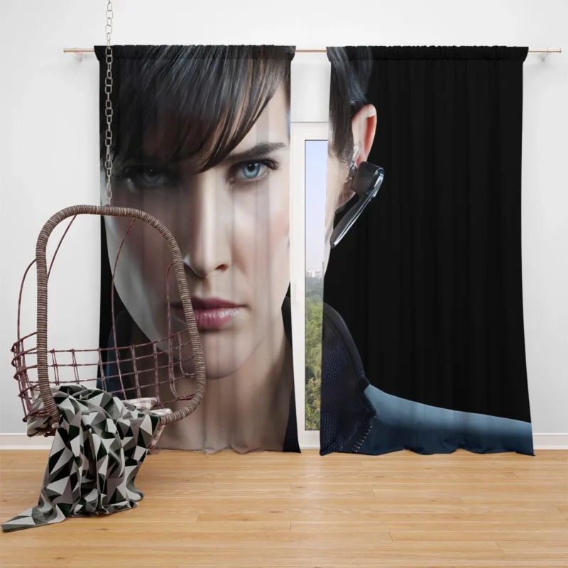 Cobie Smulders as Maria Hill in The Avengers Window Curtain