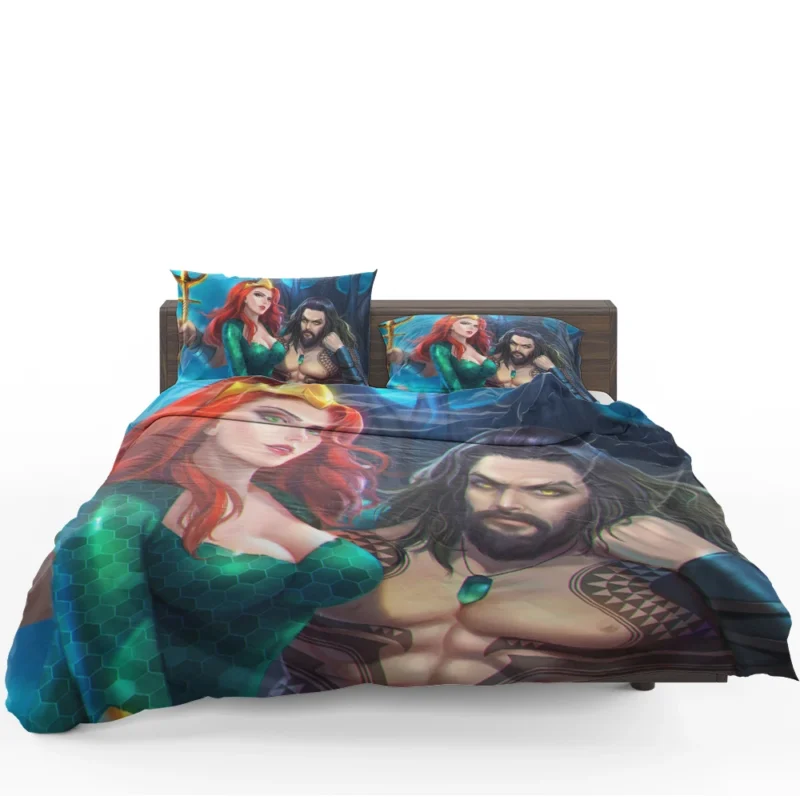 Comics Aquaman: Uncover the Depths Bedding Set