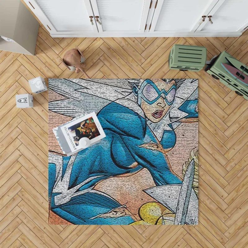 Comics Dove: The Serene DC Hero Floor Rug