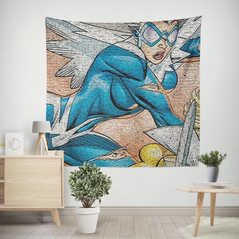 Comics Dove: The Serene DC Hero  Wall Tapestry