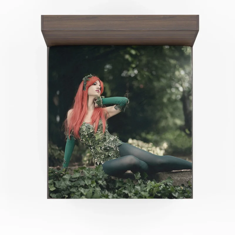 Cosplay Poison Ivy: Embrace DC Comics Femme Fatale Fitted Sheet