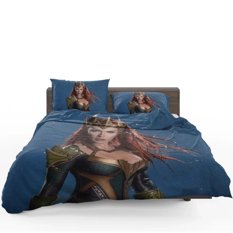 Cosplay as Mera: Dive into the DC World Bedding Set