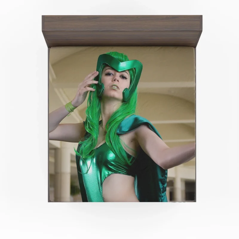 Cosplay as Polaris: Channel the Power of Mutants Fitted Sheet